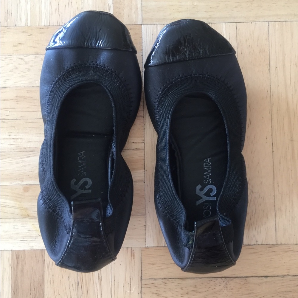 Size 9 Toddler Girl Yosi Samra Black flats